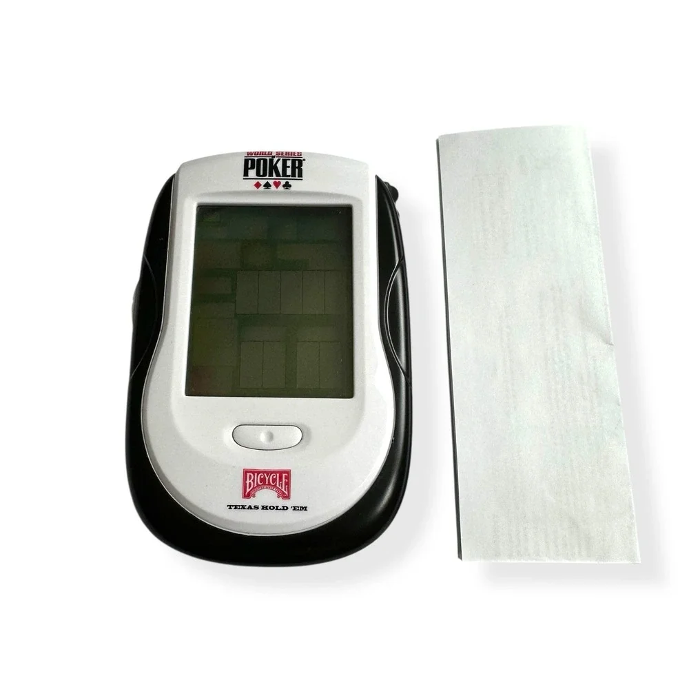 World Series‎ of Poker Illuminated Texas Holdem Handheld Electronic Game READ*